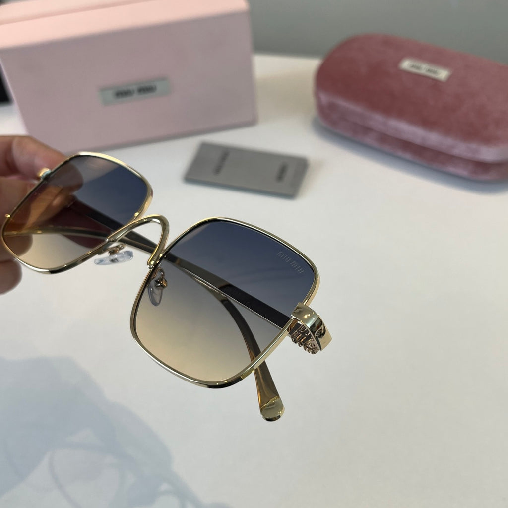 Miu Miu Metal Fashion Silver Lens Sunglasses for Men & Women - 449768 - detail image 6