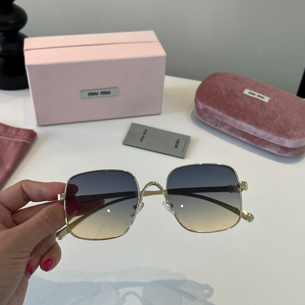 Miu Miu Metal Fashion Silver Lens Sunglasses for Men & Women - 399227 - detail image 7