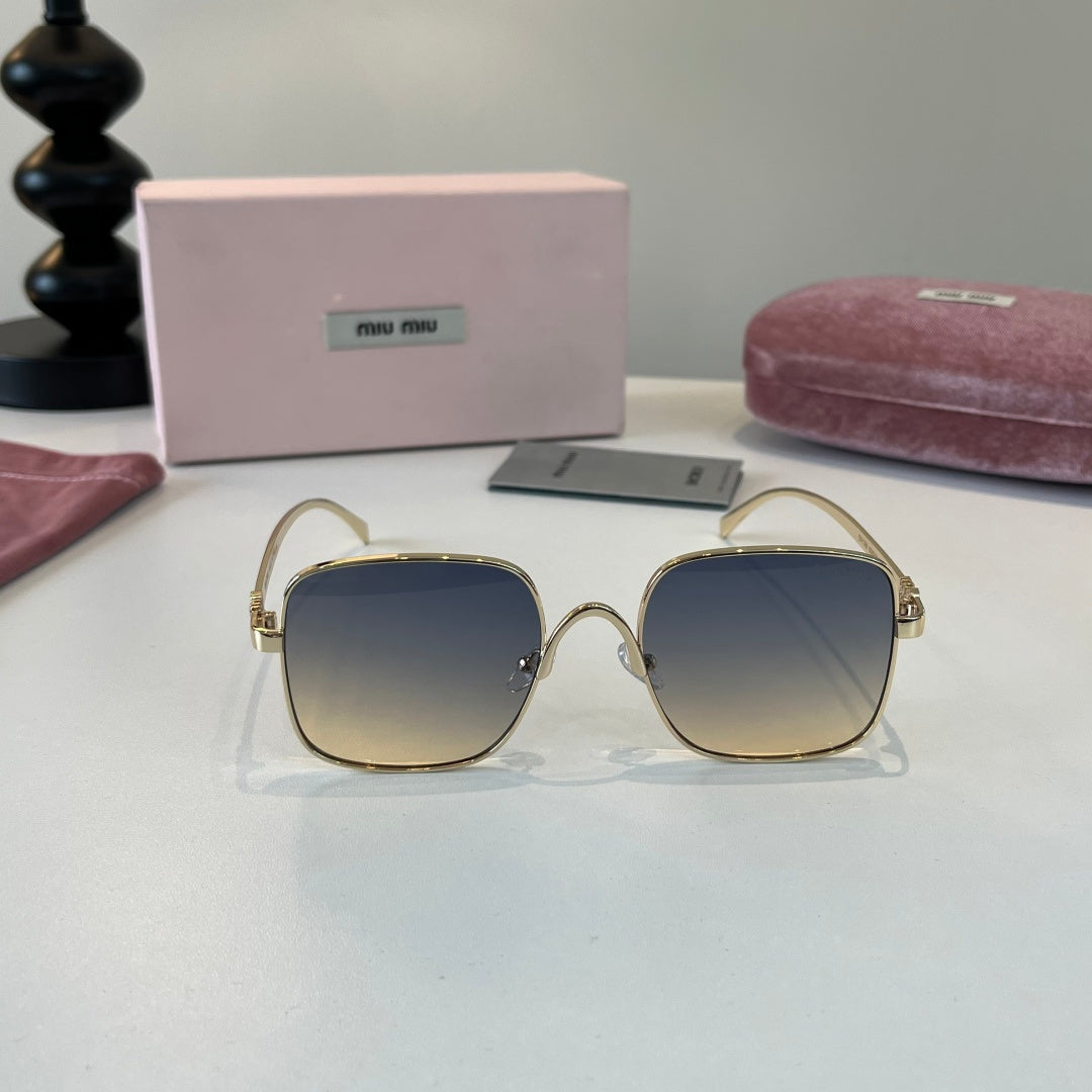 Miu Miu Metal Fashion Silver Lens Sunglasses for Men & Women - 449768 - detail image 2