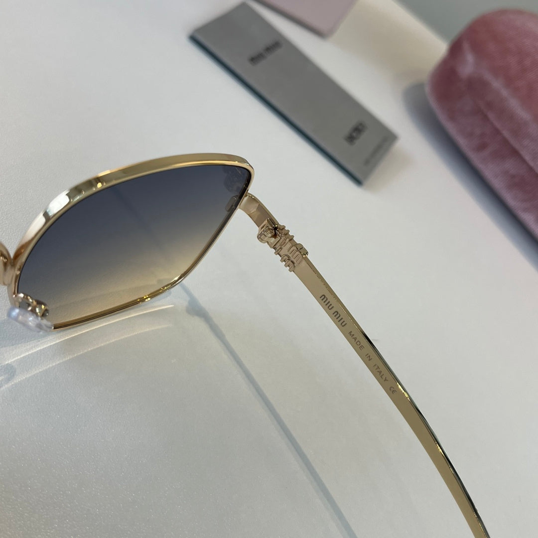 Miu Miu Metal Fashion Silver Lens Sunglasses for Men & Women - 399227 - detail image 11