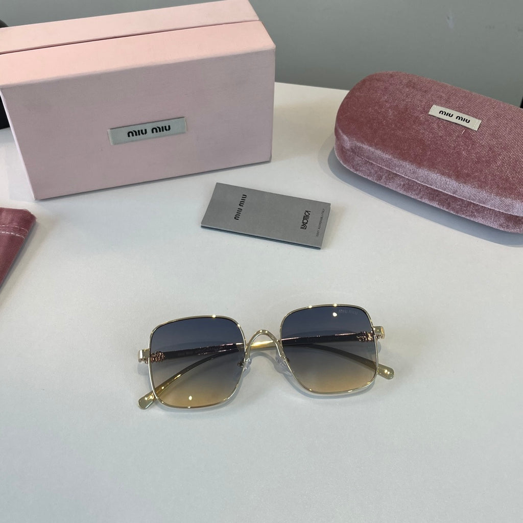 Miu Miu Metal Fashion Silver Lens Sunglasses for Men & Women - 449768 - detail image 5