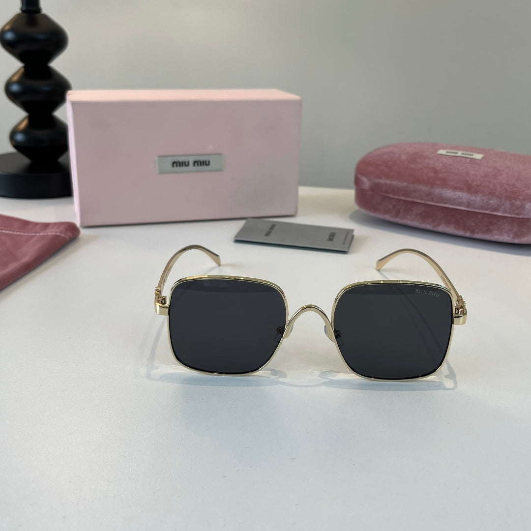 Miu Miu Metal Fashion Silver Lens Sunglasses for Men & Women - 449769 - detail image 2