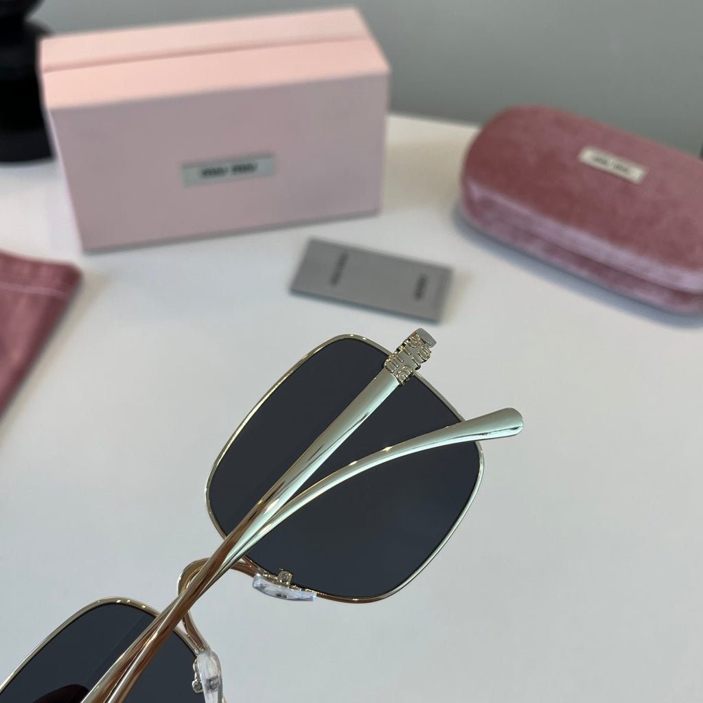 Miu Miu Metal Fashion Silver Lens Sunglasses for Men & Women - 449769 - detail image 5