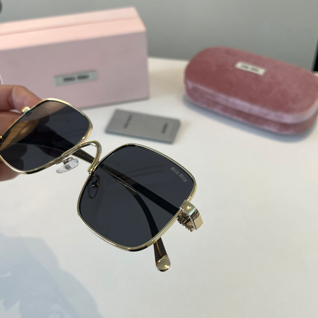 Miu Miu Metal Fashion Silver Lens Sunglasses for Men & Women - 358718 - detail image 4