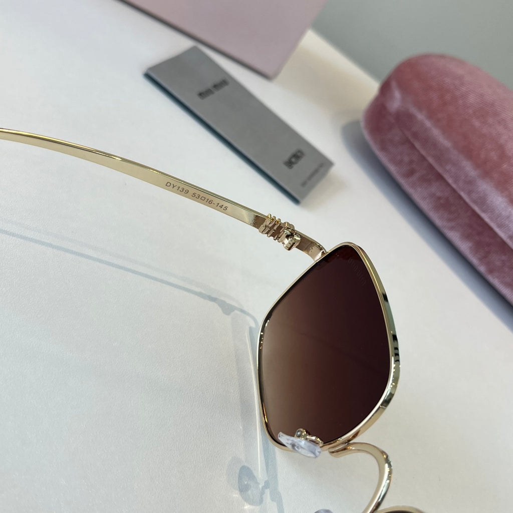 Miu Miu Metal Fashion Red Lens Sunglasses for Men & Women - 399229 - detail image 9