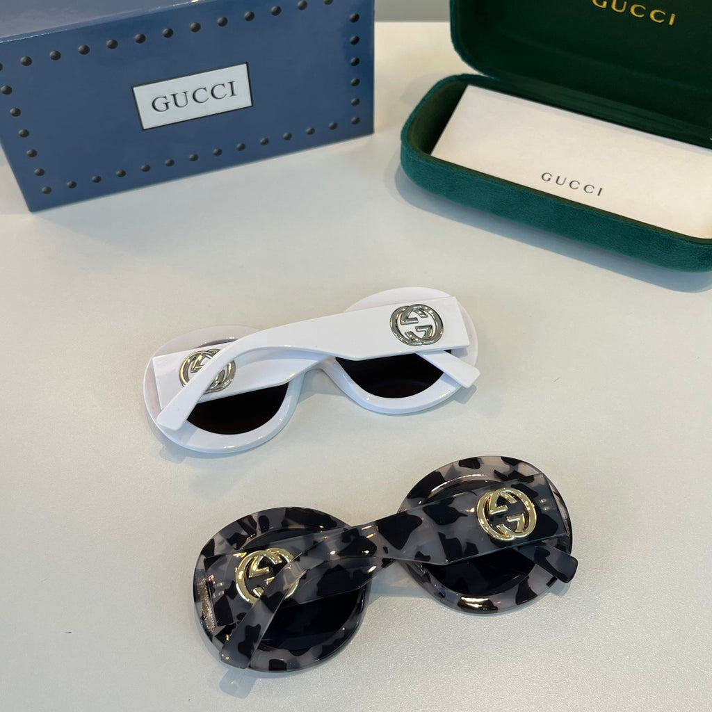 Gucci Oversized Brown Lens Sunglasses for Women - 357772 - detail image 10