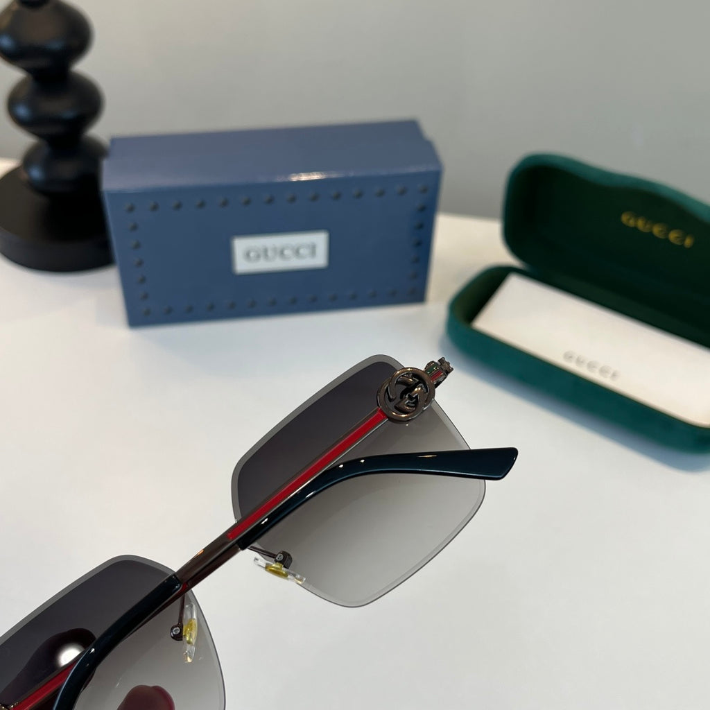 Gucci Fashion Silver Lens Sunglasses for Men & Women - 357774 - detail image 7