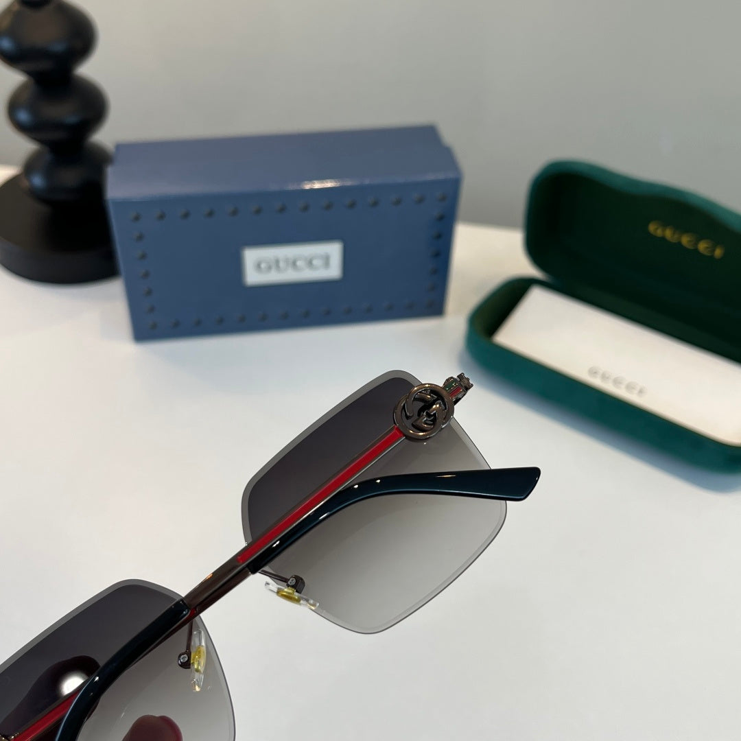 Gucci Fashion Silver Lens Sunglasses for Men & Women - 357774 - detail image 7