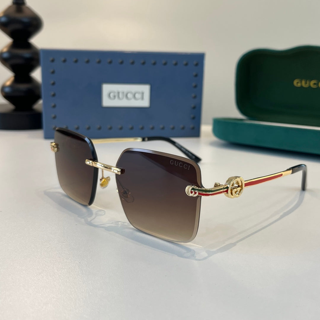 Gucci Fashion Brown Lens Sunglasses for Men & Women - 357775 - detail image 3