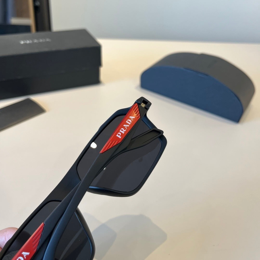 Prada Fashion Black Lens Sunglasses for Men - 398928 - detail image 8