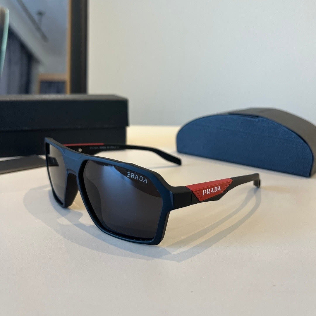 Prada Fashion Black Lens Sunglasses for Men - 398928 - detail image 3