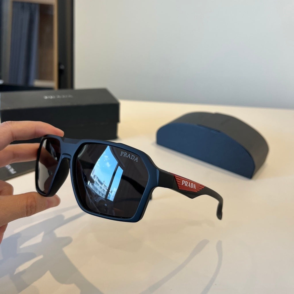 Prada Fashion Black Lens Sunglasses for Men - 398928 - detail image 4