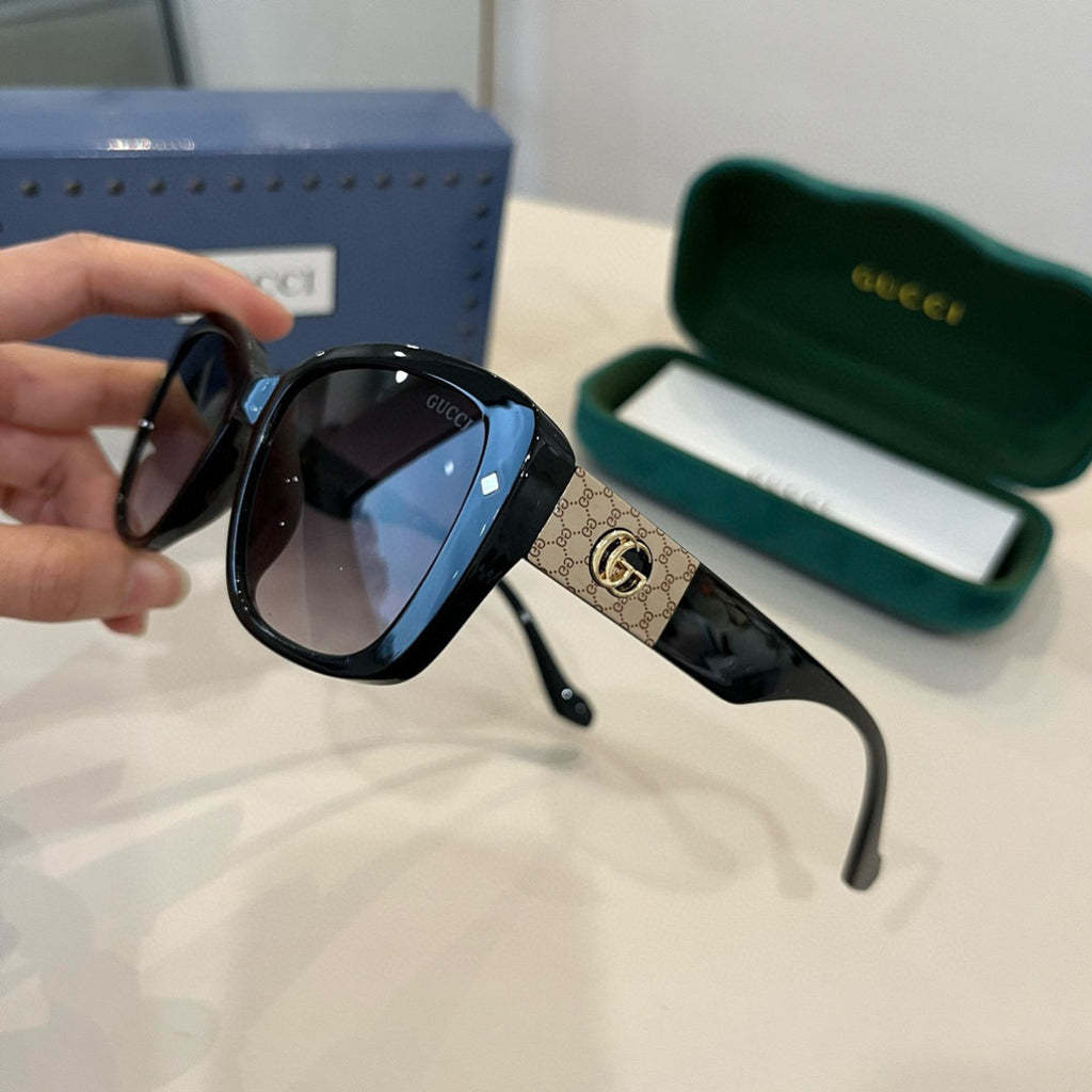 Gucci Fashion Black Lens Sunglasses for Men & Women - 414993 - detail image 4