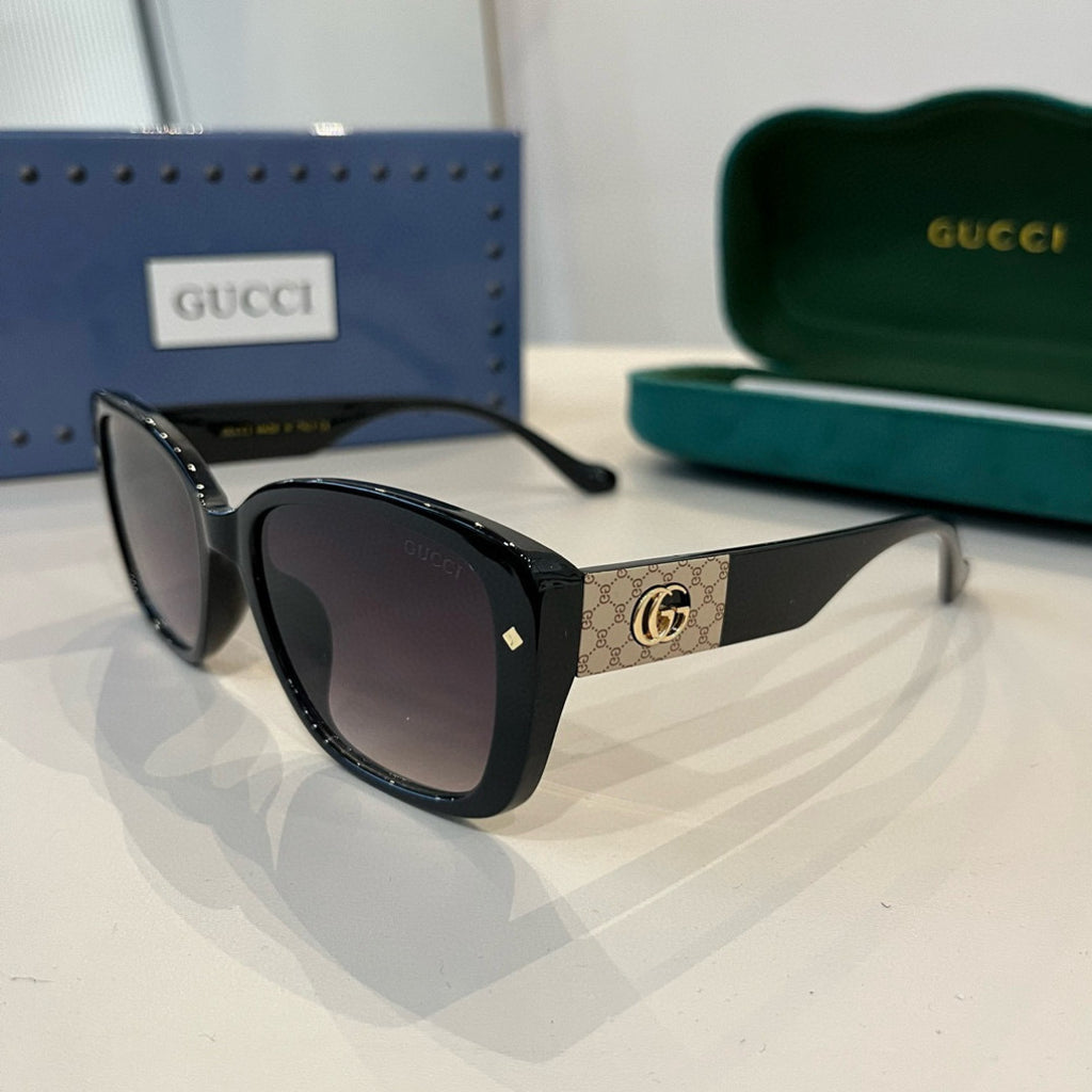 Gucci Fashion Black Lens Sunglasses for Men & Women - 414993 - detail image 3