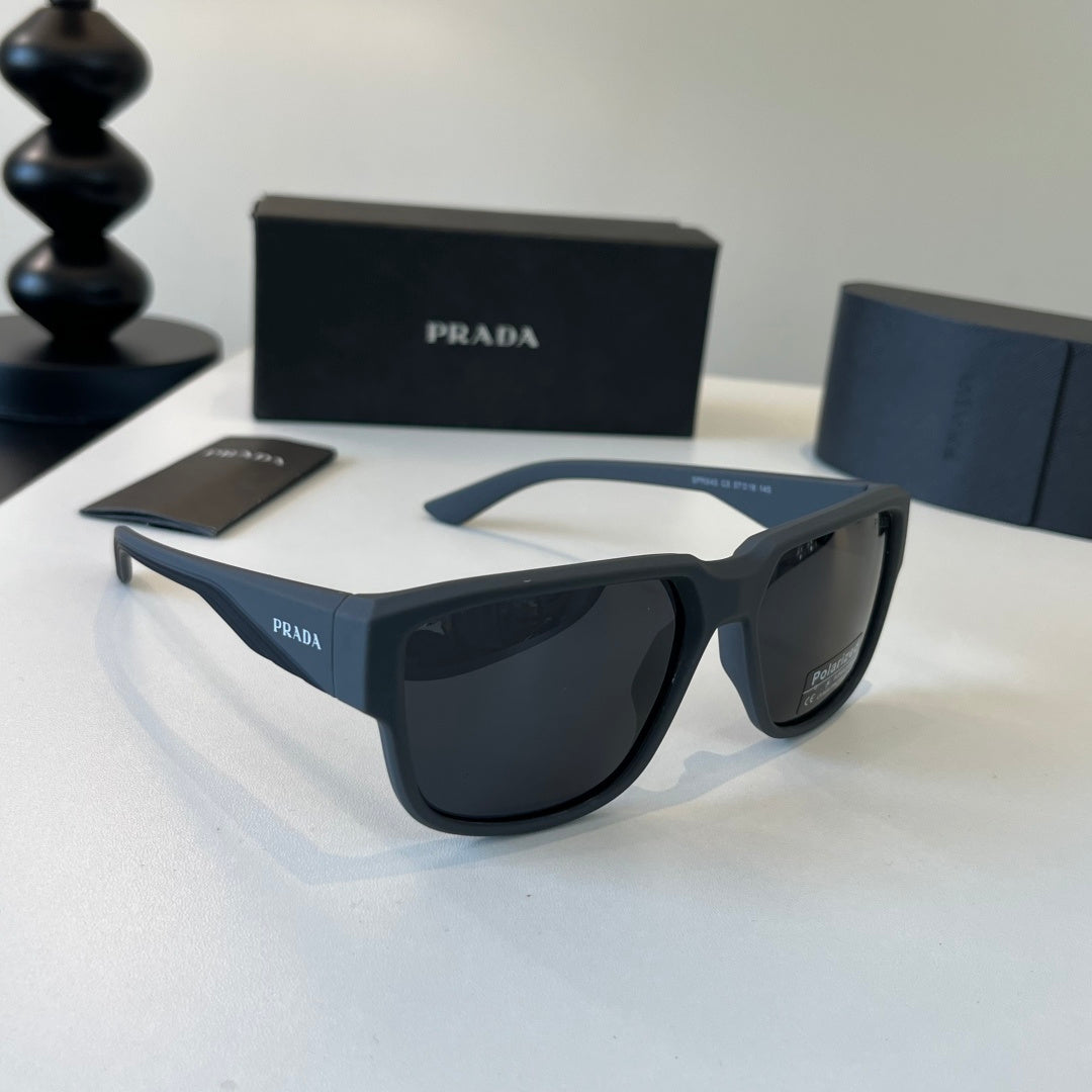 Prada Fashion Black Lens Sunglasses for Men & Women - 415737