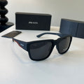 Prada Fashion Black Lens Sunglasses for Men & Women - 487122