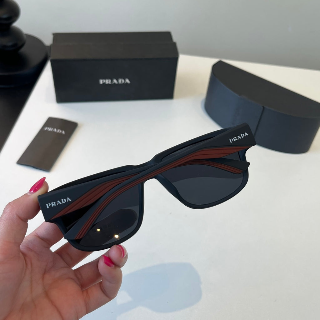 Prada Fashion Black Lens Sunglasses for Men & Women - 487122 - detail image 9