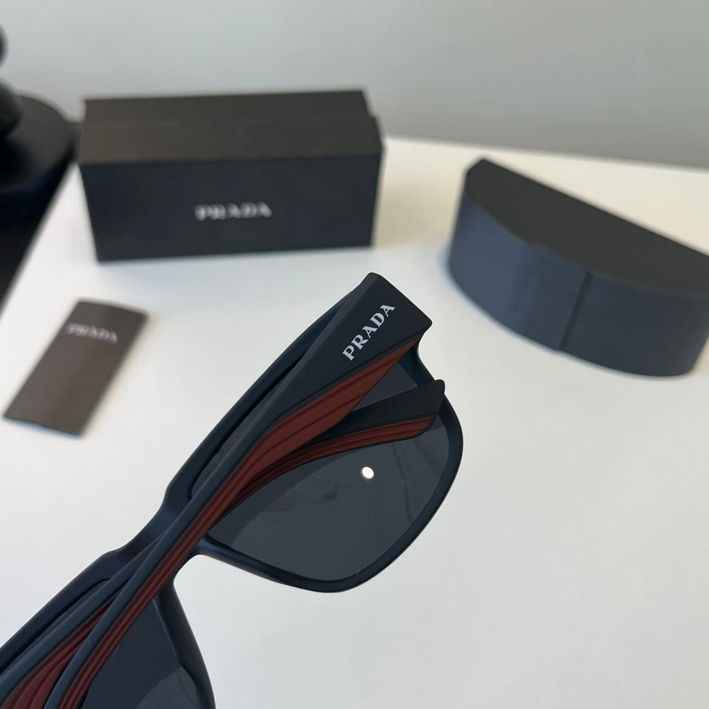 Prada Fashion Black Lens Sunglasses for Men & Women - 432075 - detail image 8