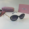 Miu Miu Fashion Silver Lens Sunglasses for Men & Women - 487596