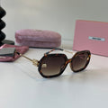 Miu Miu Fashion Red Lens Sunglasses for Men & Women - 416175