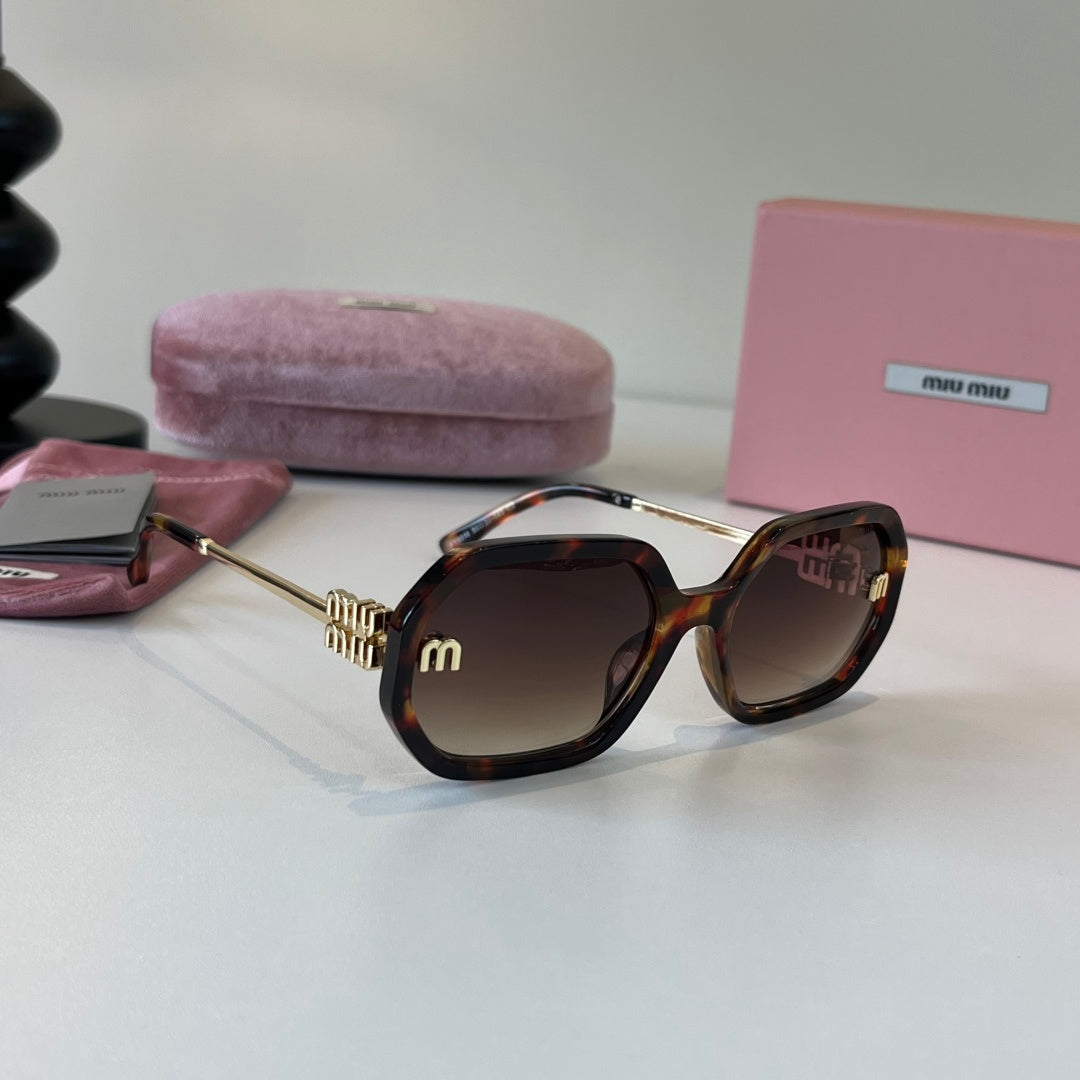 Miu Miu Fashion Red Lens Sunglasses for Men & Women - 416175