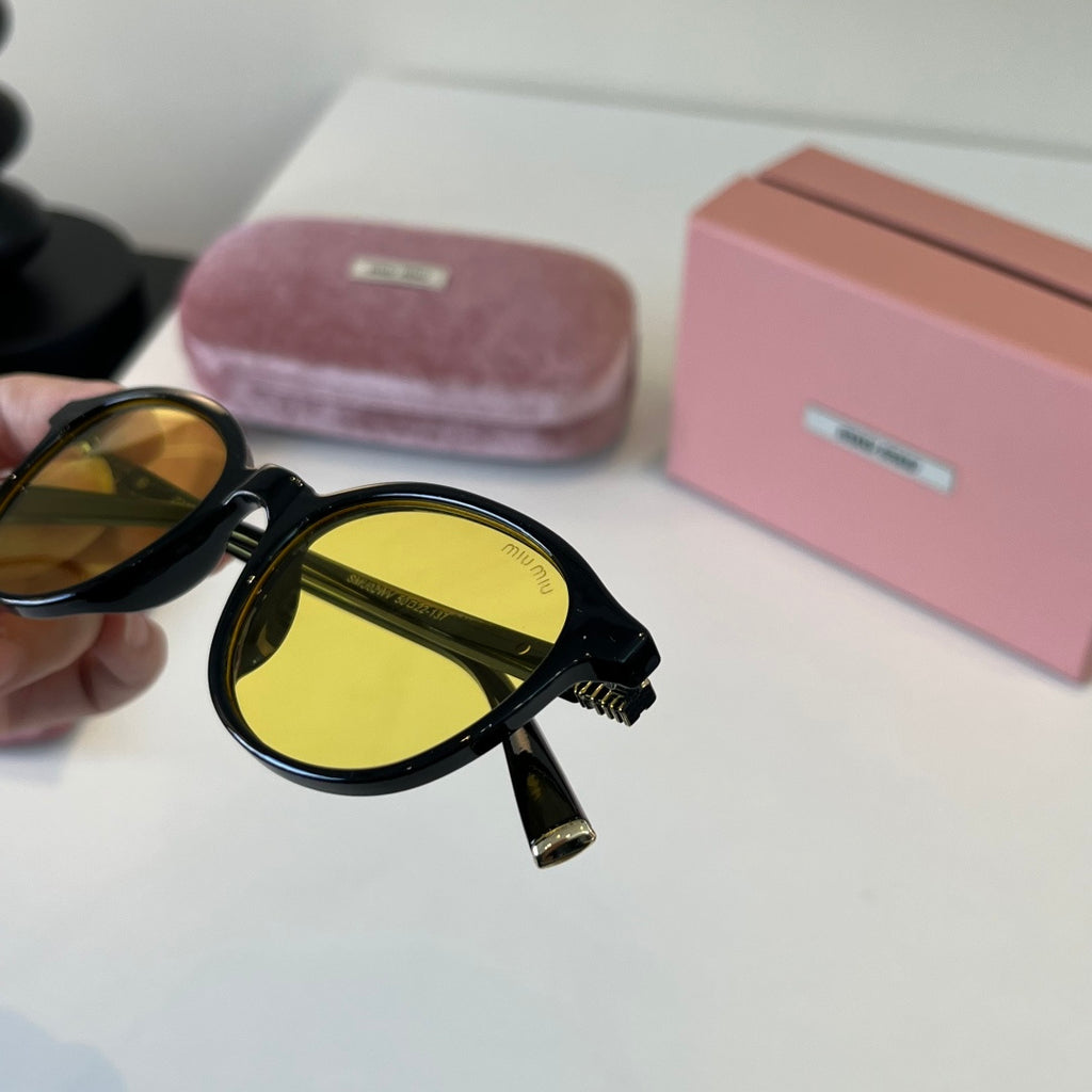Miu Miu Fashion Gold Lens Sunglasses for Men & Women - 449804 - detail image 7