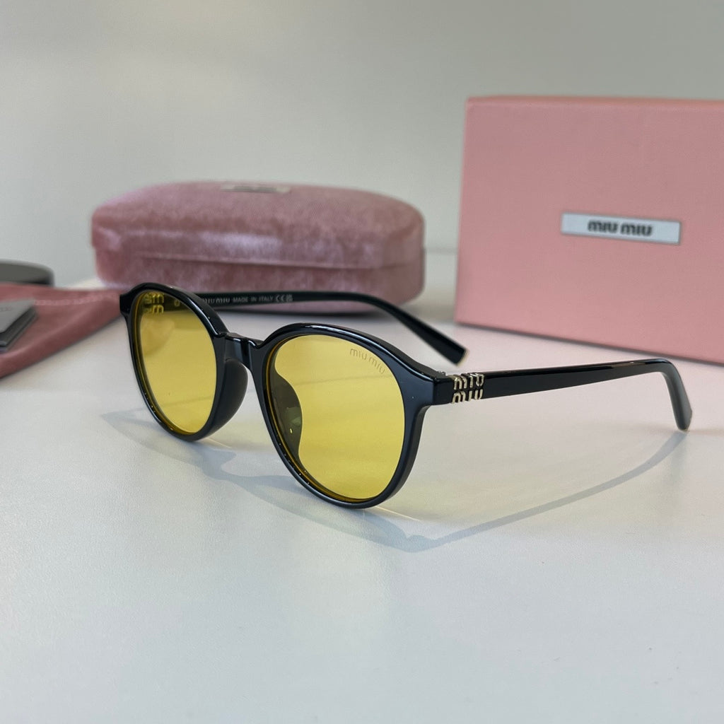Miu Miu Fashion Gold Lens Sunglasses for Men & Women - 416179 - detail image 3