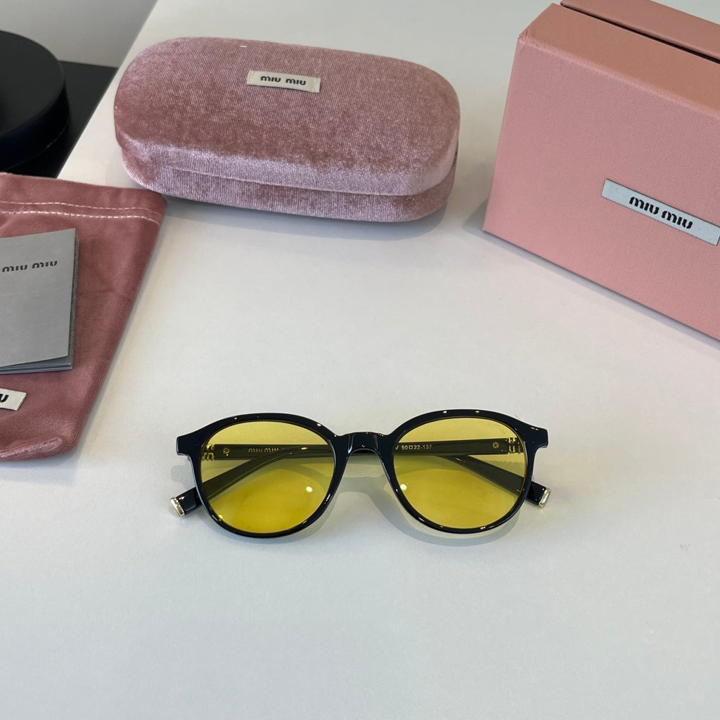 Miu Miu Fashion Gold Lens Sunglasses for Men & Women - 416179 - detail image 5