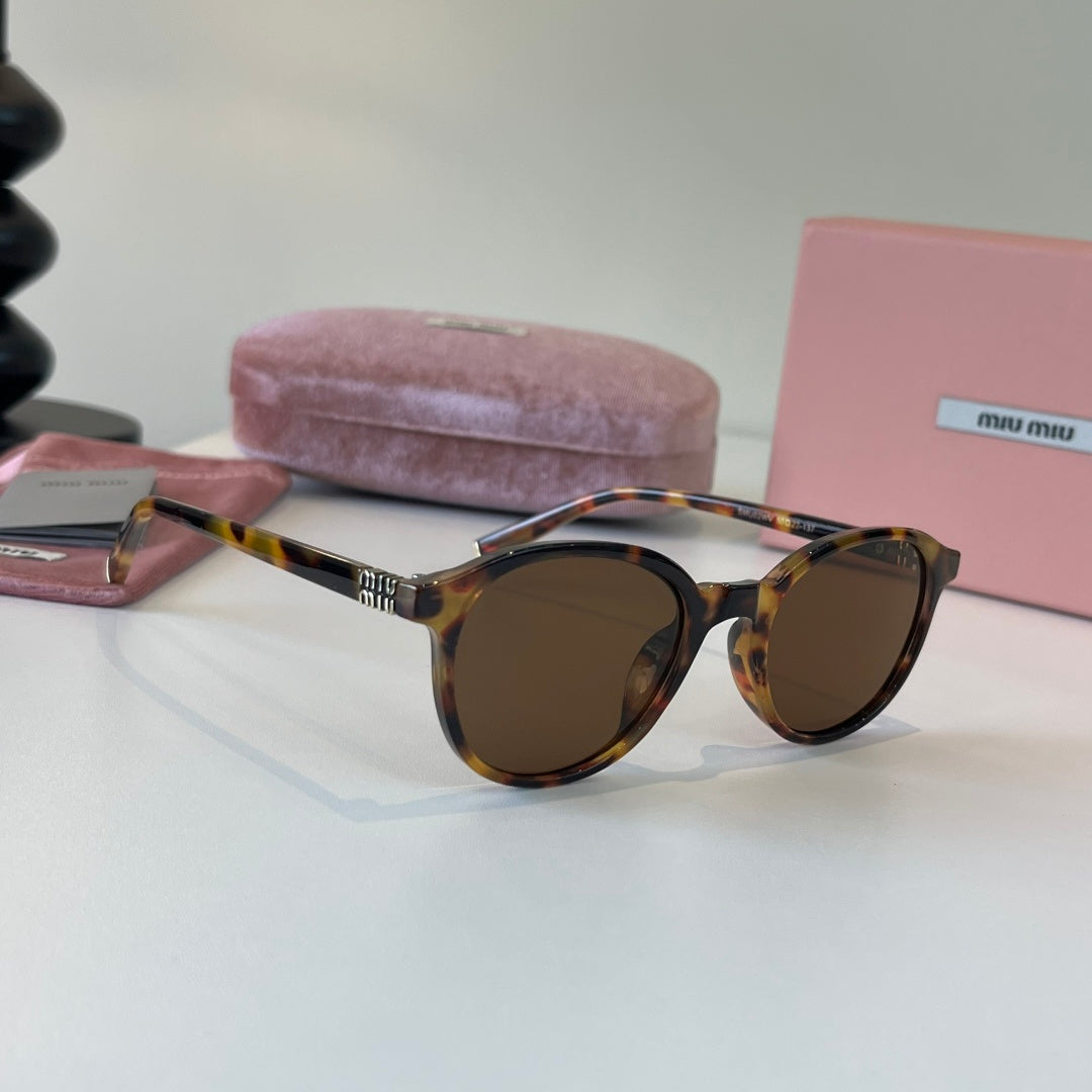 Miu Miu Fashion Brown Lens Sunglasses for Men & Women - 416182