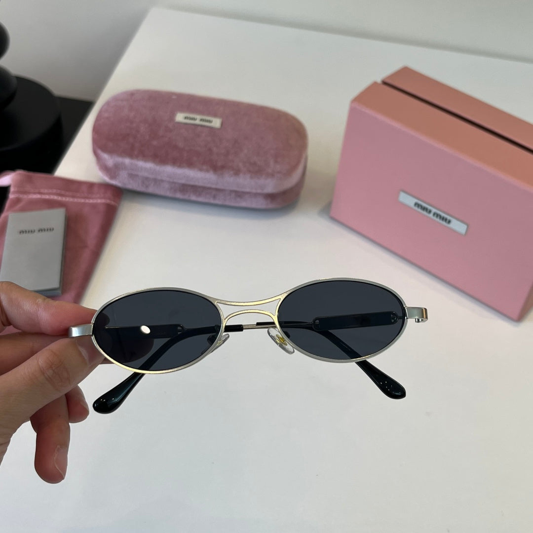 Miu Miu Fashion Silver Lens Sunglasses for Men & Women - 372399 - detail image 5