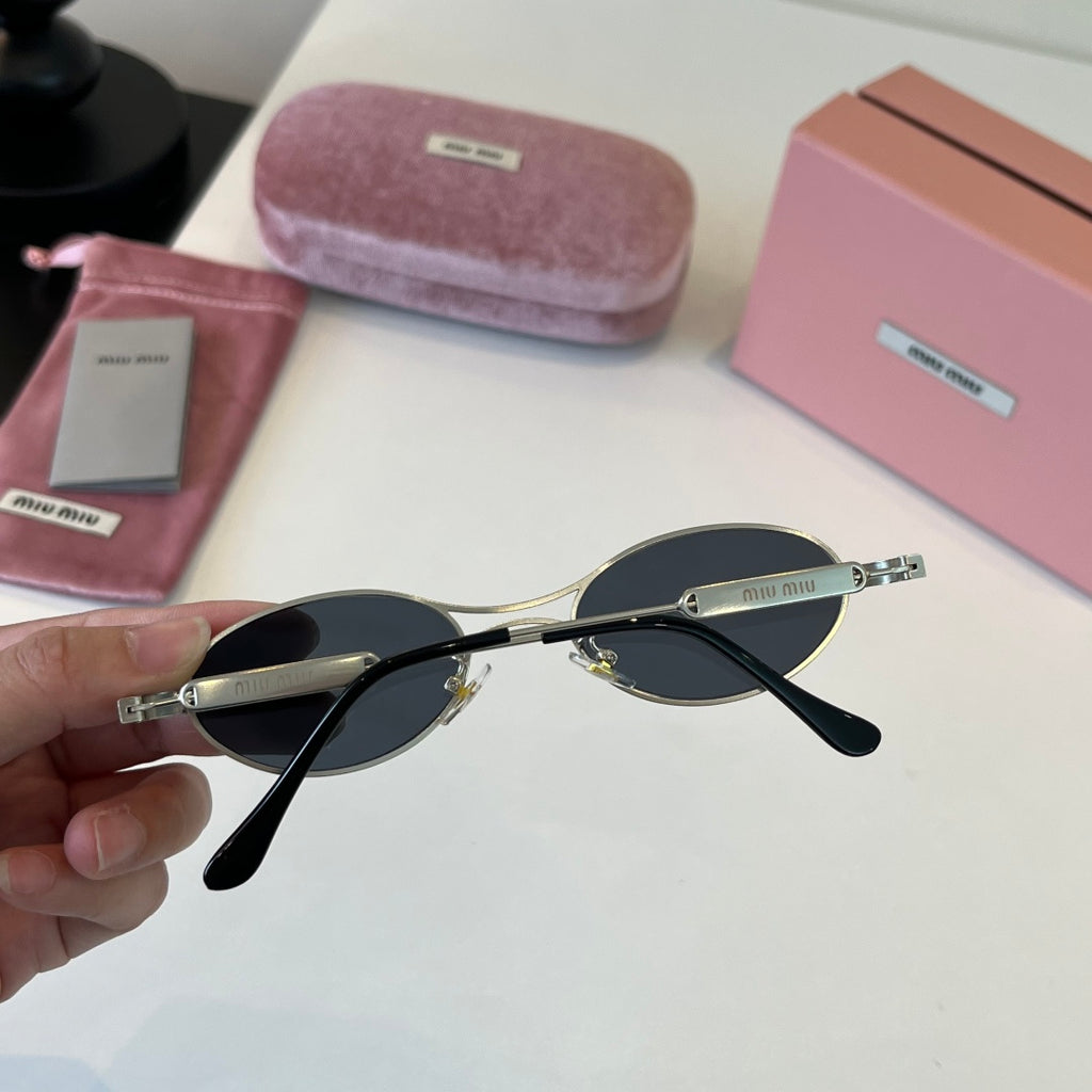 Miu Miu Fashion Silver Lens Sunglasses for Men & Women - 372399 - detail image 8
