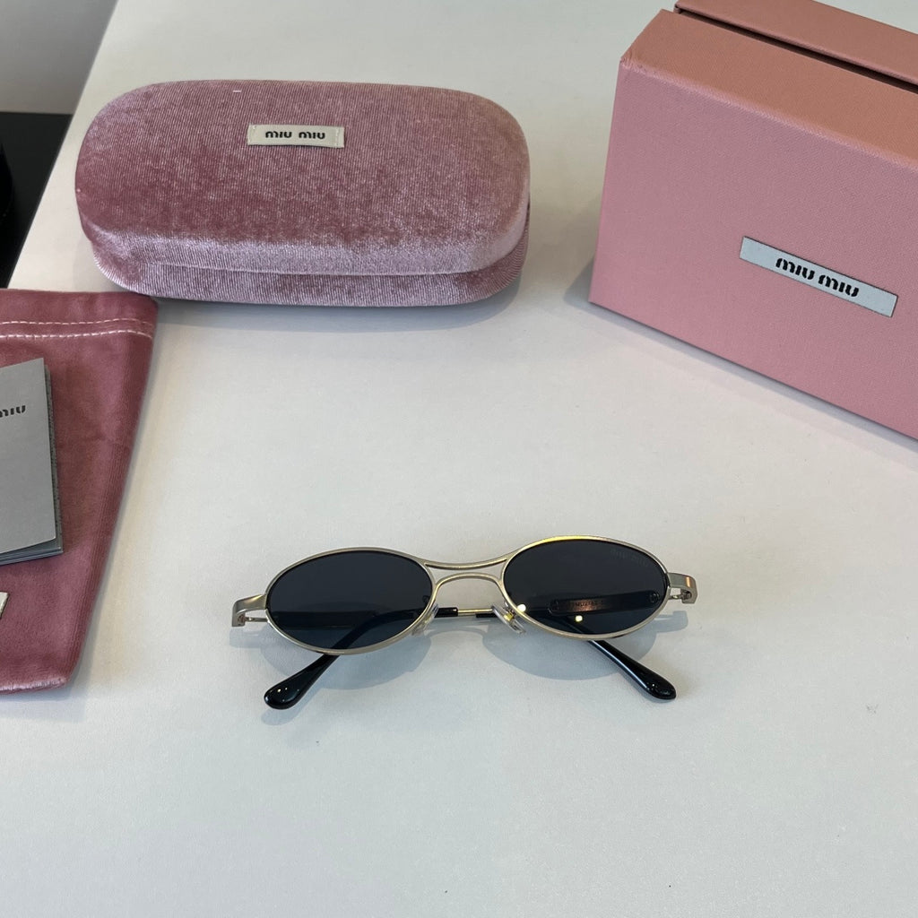 Miu Miu Fashion Silver Lens Sunglasses for Men & Women - 372399 - detail image 4