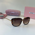 Miu Miu Fashion Red Lens Sunglasses for Men & Women - 416187