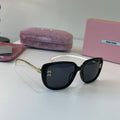 Miu Miu Fashion Silver Lens Sunglasses for Men & Women - 416188