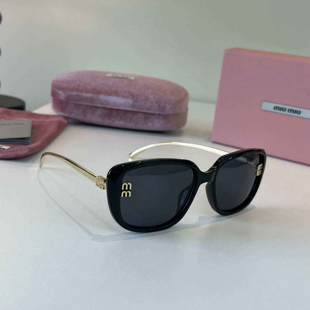 Miu Miu Fashion Silver Lens Sunglasses for Men & Women - 372403
