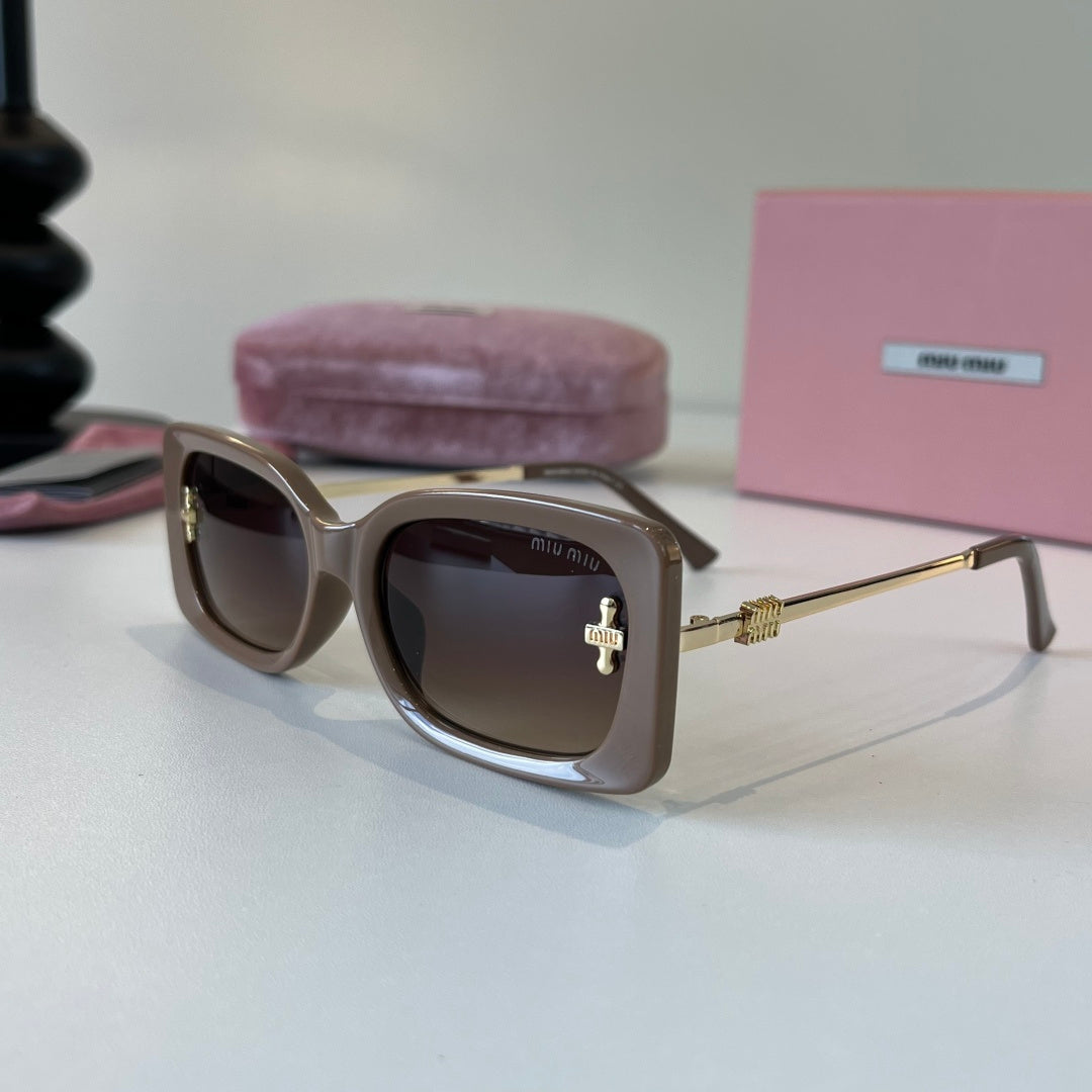 Miu Miu Fashion Brown Lens Sunglasses for Men & Women - 383013 - detail image 3