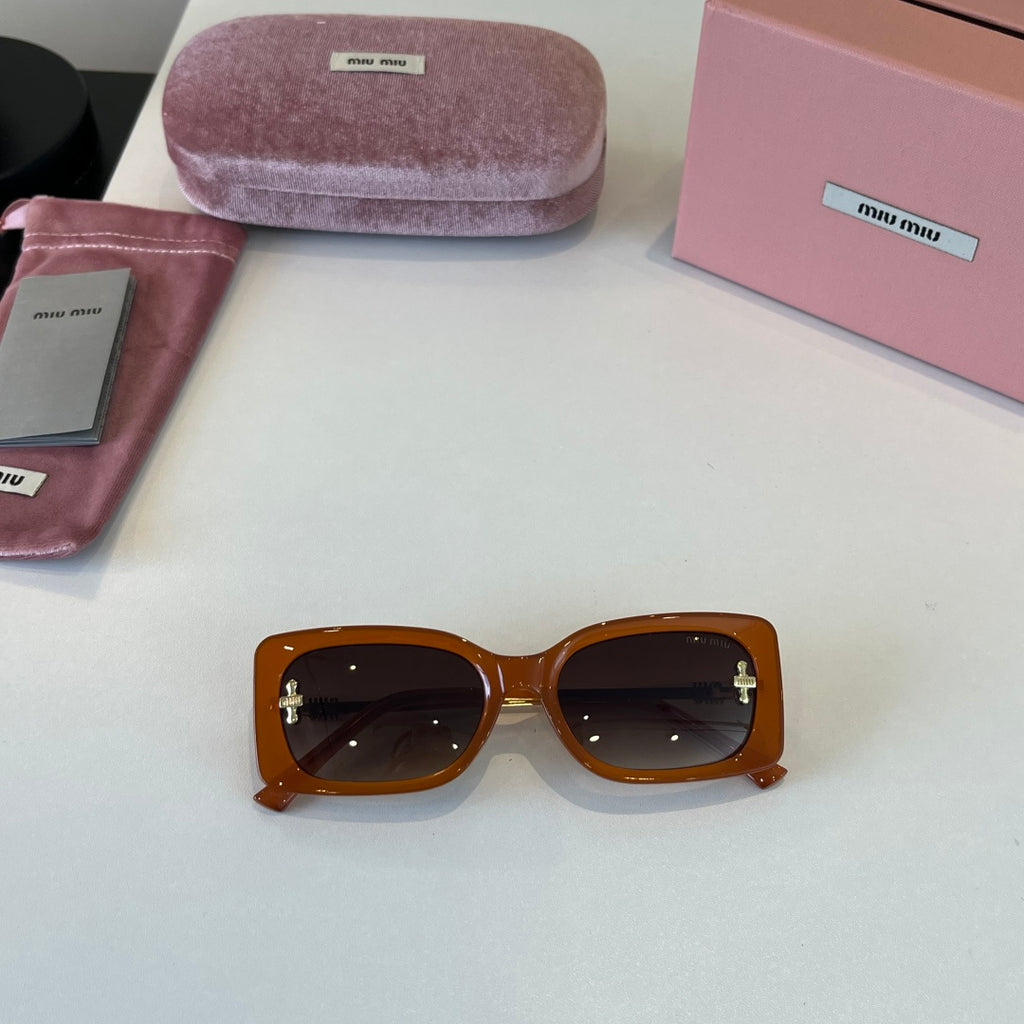 Miu Miu Fashion Brown Lens Sunglasses for Men & Women - 466071 - detail image 4