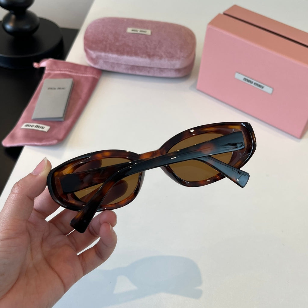 Miu Miu Cat-Eye Black Lens Sunglasses for Men & Women - 383017 - detail image 7