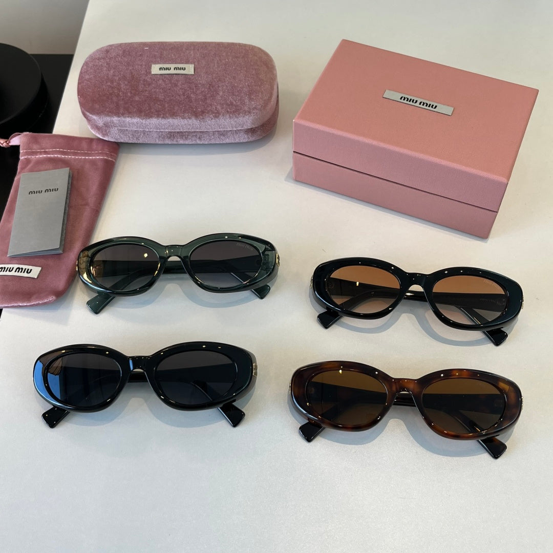 Miu Miu Cat-Eye Silver Lens Sunglasses for Men & Women - 487637 - detail image 9
