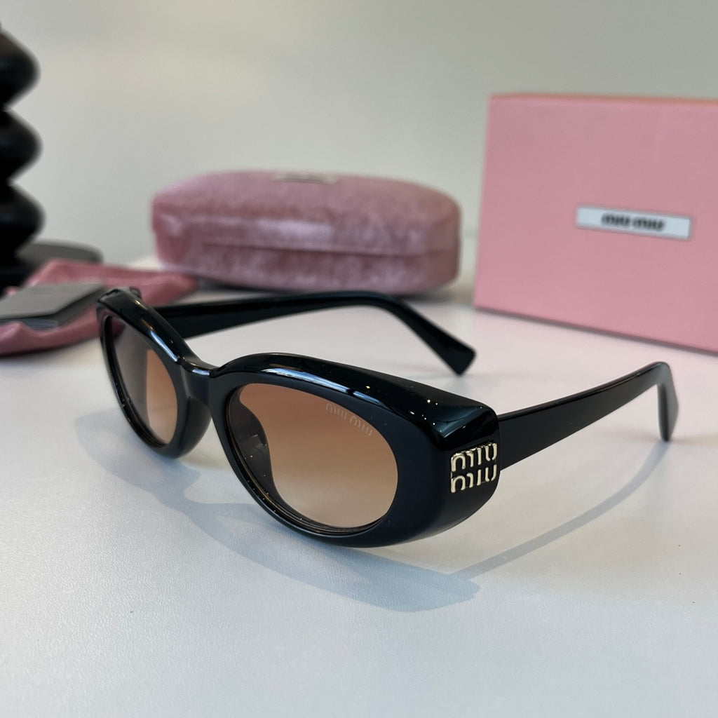 Miu Miu Cat-Eye Silver Lens Sunglasses for Men & Women - 449673 - detail image 3