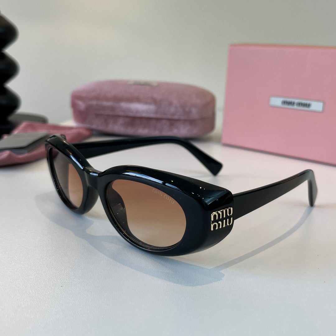 Miu Miu Cat-Eye Silver Lens Sunglasses for Men & Women - 449673 - detail image 3