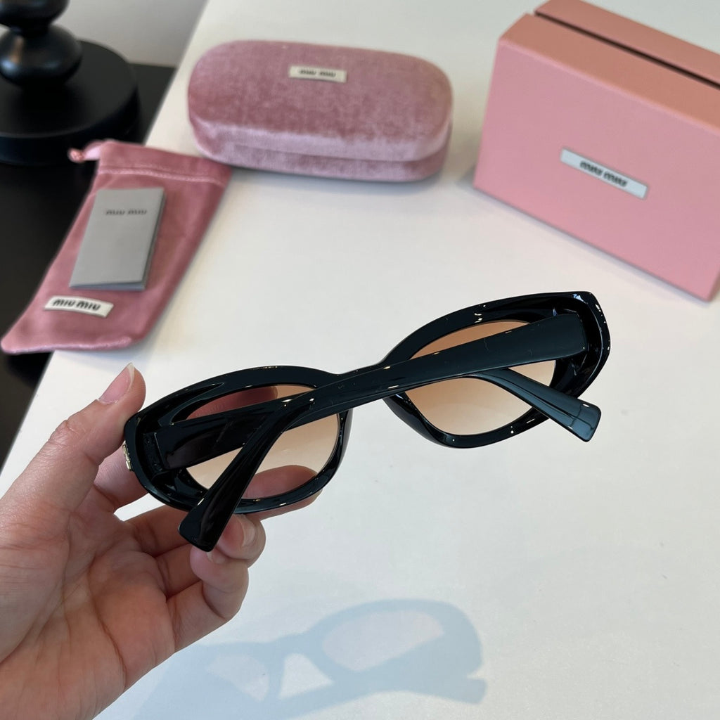 Miu Miu Cat-Eye Silver Lens Sunglasses for Men & Women - 383018 - detail image 7