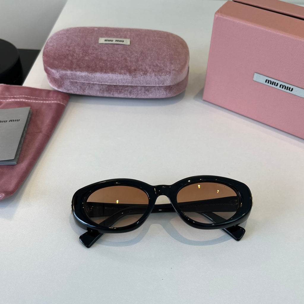 Miu Miu Cat-Eye Silver Lens Sunglasses for Men & Women - 432719 - detail image 4