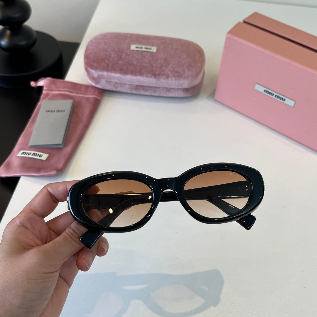 Miu Miu Cat-Eye Silver Lens Sunglasses for Men & Women - 383018 - detail image 5