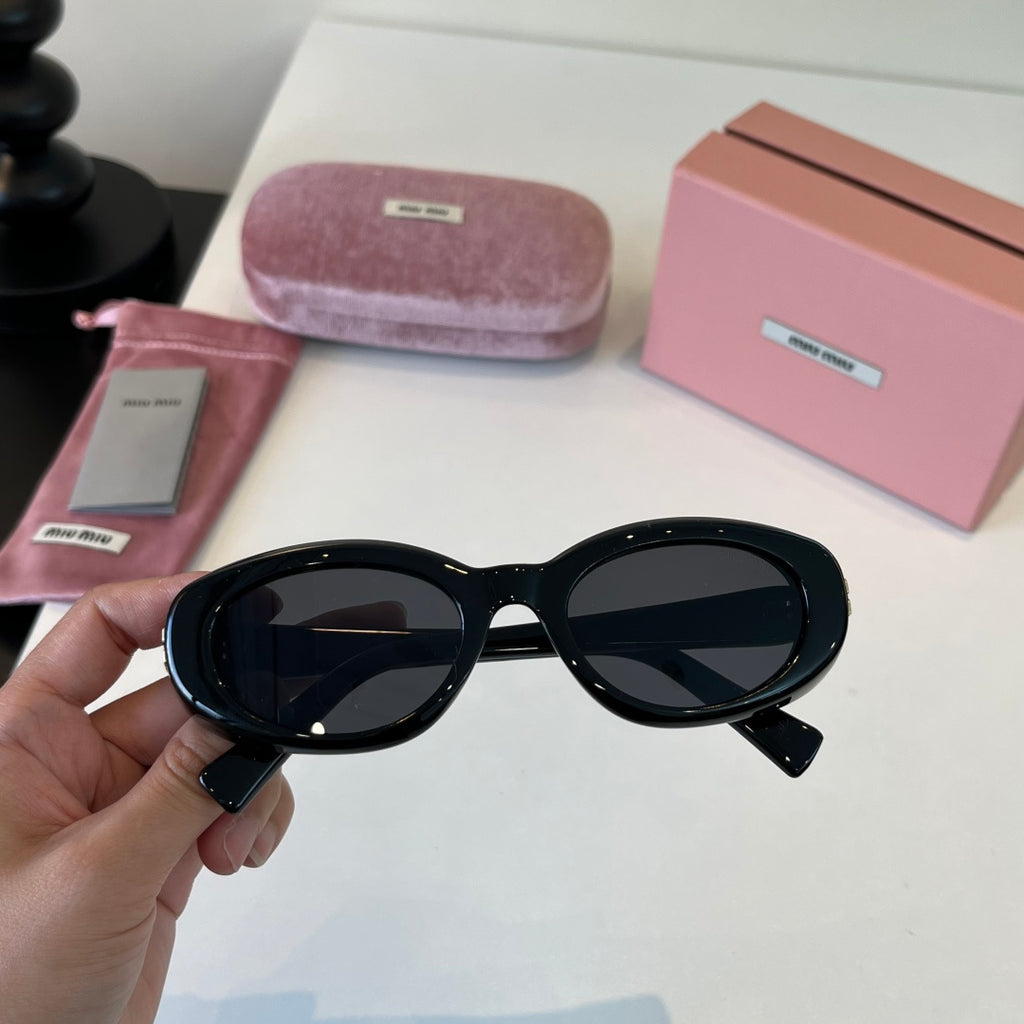 Miu Miu Cat-Eye Silver Lens Sunglasses for Men & Women - 449674 - detail image 5