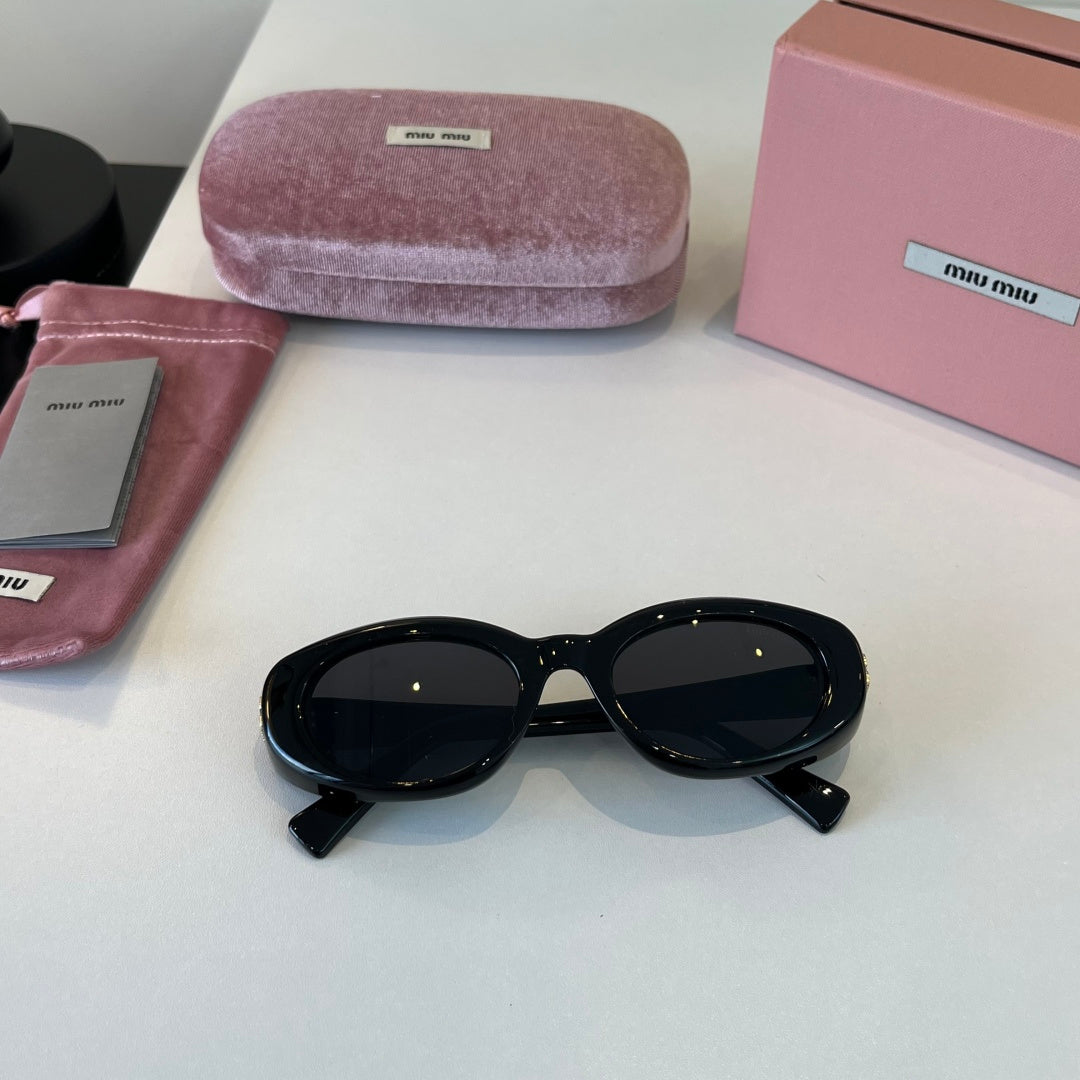 Miu Miu Cat-Eye Silver Lens Sunglasses for Men & Women - 449674 - detail image 4