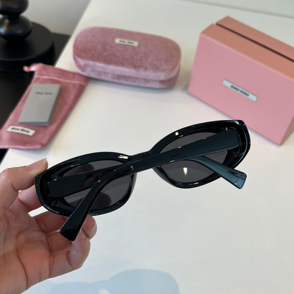 Miu Miu Cat-Eye Silver Lens Sunglasses for Men & Women - 383019 - detail image 7