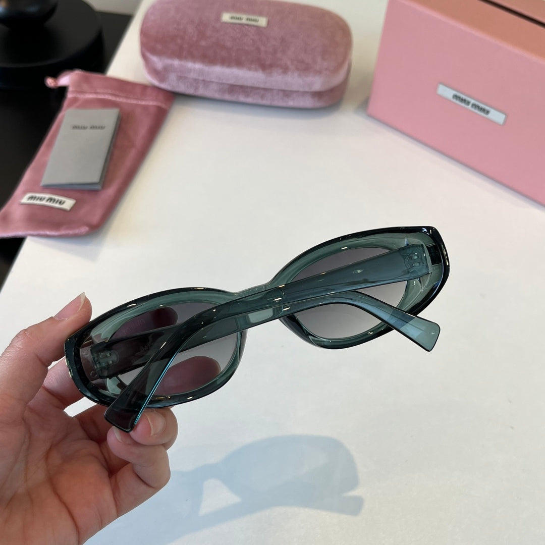 Miu Miu Cat-Eye Black Lens Sunglasses for Men & Women - 449675 - detail image 8