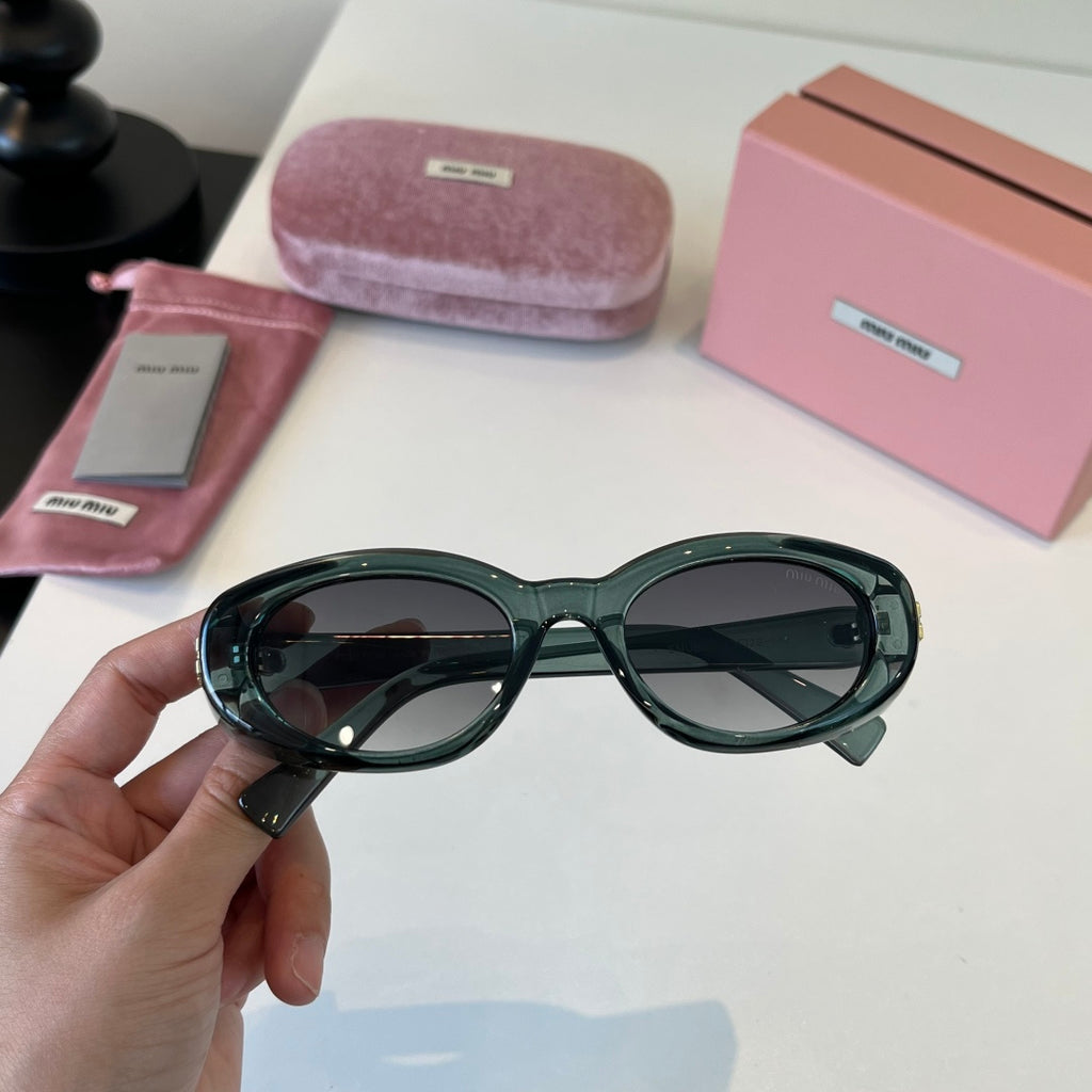 Miu Miu Cat-Eye Black Lens Sunglasses for Men & Women - 449675 - detail image 6