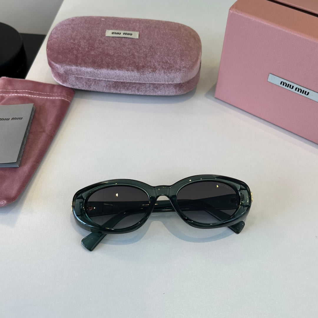 Miu Miu Cat-Eye Black Lens Sunglasses for Men & Women - 487638 - detail image 5
